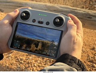 32 a2n. Tyler controlling his drone