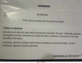 Scottsdale Arts - Scottsdale Symphonic Orchestra program