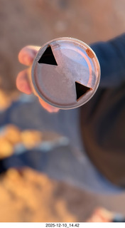 119 a2q. Utah - Road Junction airstrip - very old Coors can