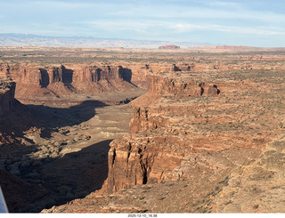 344 a2q. aerial - Utah - backcountry flying - Mineral Canyon