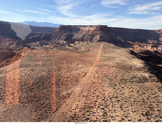387 a2q. aerial - Utah backcountry - airstrip