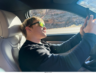 317 a2q. Utah Route 313  - Tyler driving