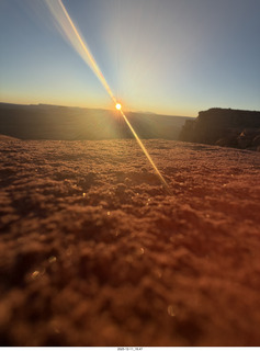 503 a2q. Utah - Canyonlands National Park - Green River Overlook - sunset