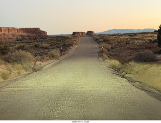 564 a2q. Utah - Canyonlands National Park drive back to Moab