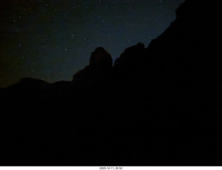 609 a2q. Utah - just outside Moab - night
