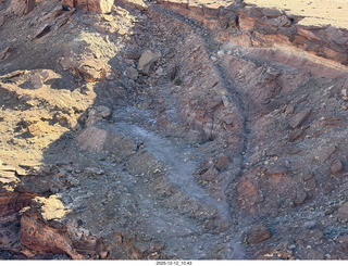 61 a2q. aerial - Utah - canyonlands - Mineral Canyon - mine area