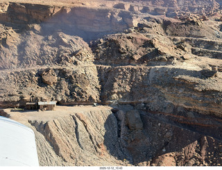 65 a2q. aerial - Utah - canyonlands - Mineral Canyon - mine