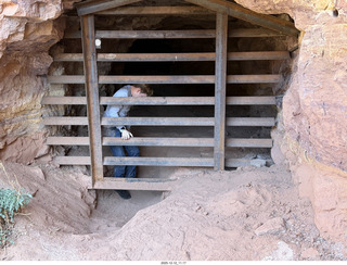 131 a2q. Utah - Mineral Canyon hike - mine - Tyler