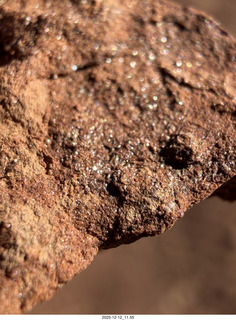 238 a2q. Utah -  Mineral Canyon hike - rock close-up