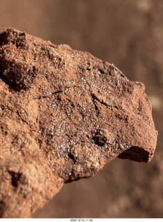 239 a2q. Utah -  Mineral Canyon hike - rock close-up