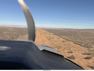 340 a2q. aerial - Utah - canyonlands - Sage Brush Bench landing
