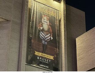 Phoenix Symphony - Ballet Arizona -  Nutcracker sign