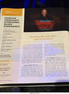 Arizona Musicfest - Morgan Freeman's Symphonic Blues Experience program