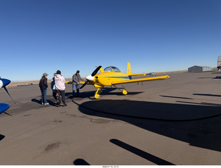 fly-in airplane