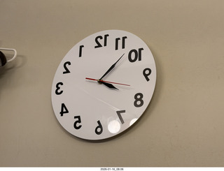 bathroom mirror clock