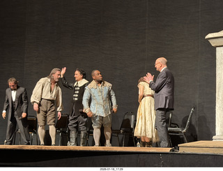 New York City - Manhattan - Lincoln Center  - Metropolitan Opera - I Puritani - after the show discussion