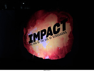 New York City - Manhattan - American Museum of Natural History - Impact, the End of the Dinosaurs