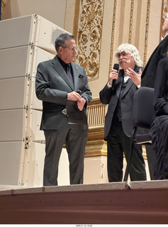 New York City - Manhattan - Carnegie Hall - Sir Karl Jenkins himself