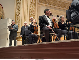 New York City - Manhattan - Carnegie Hall - Sir Karl Jenkins himself