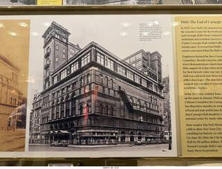 New York City - Manhattan - Carnegie Hall tour