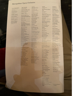 New York City - New York Ballet program