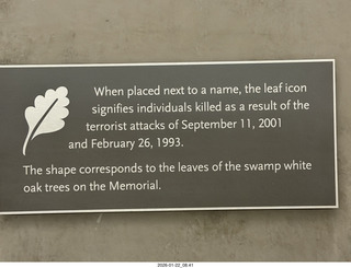 New York City - Manhattan - World Trade Center Museum