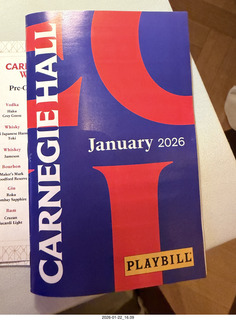 New York City - Manhattan - Carnegie Hall tour - museum