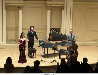 New York City - Manhattan - Carnegie Hall - Rachell Ellen Wong and David Belkovski