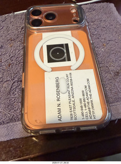 the iPhone 17 ProMax I lost and then recovered
