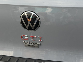 my new VW Golf R in my driveway