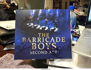 Musicfest - Barracade Boys - autographed compact disk (CD)