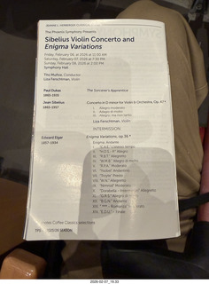 Phoenix Symphony program