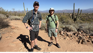 Scottsdale - Granite Mountain Hike - two interesting fellows