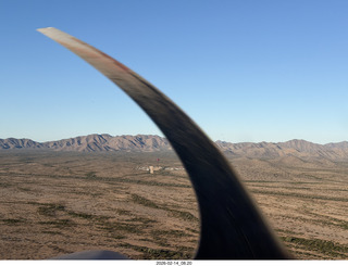 aerial -  Motown airstrip (5AZ6) landing