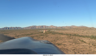 aerial -  Motown airstrip (5AZ6) landing