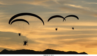 Arizona Flying Circus - PPGs - sunset