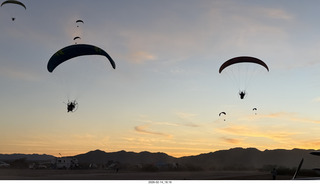 Arizona Flying Circus - PPG - sunset