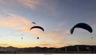 Arizona Flying Circus - PPGs - sunset