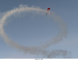 Arizona Flying Circus - PPG smoke trail