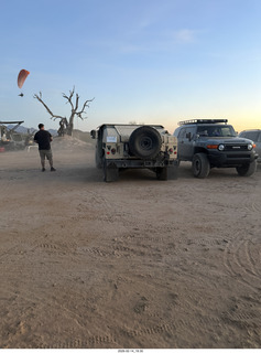 Arizona Flying Circus - PPG smoke trail