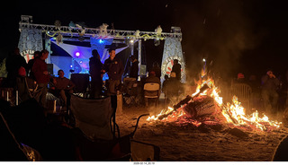 Arizona Flying Circus - night - fire - Traveler band