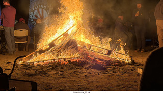 Arizona Flying Circus - night - fire