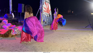 Arizona Flying Circus - night - dancing girls