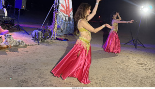 Arizona Flying Circus - night - dancing girls
