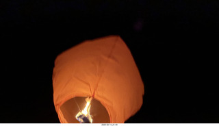 Arizona Flying Circus - floating fire lights