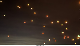 Arizona Flying Circus - floating fire lights