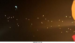 Arizona Flying Circus - floating fire lights