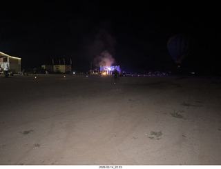 Arizona Flying Circus - night - fire from a distance