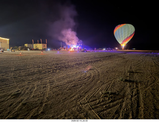 Arizona Flying Circus - night - fireworks smoke