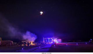 Arizona Flying Circus - night - fire from a distance